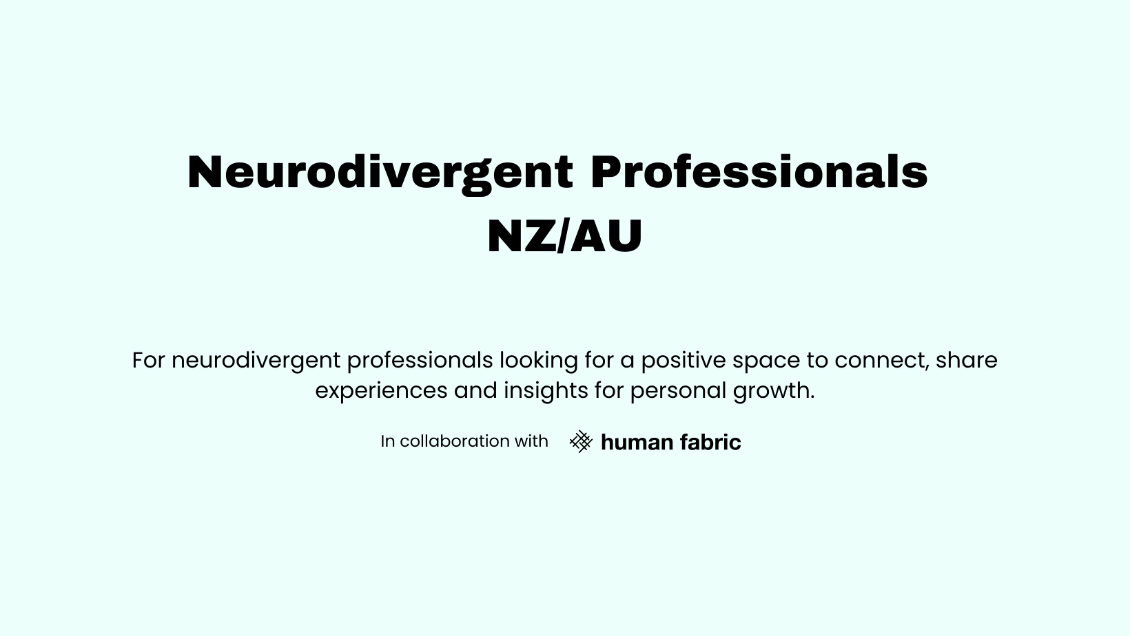 Neurodivergent professionals